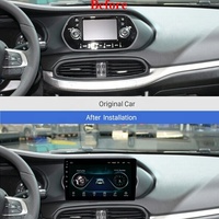 9 inci 2 Din Android 10 AM/FM RDS DSP mobil Multimedia Player Wifi navigasi GPS Autoradio Head Unit untuk Fiat EGEA Tipo 2015-2018