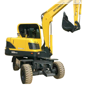รถขุดล้อยางขนาดเล็ก5ตัน R60W-9ฮุนไดมือสอง R60W-9ผลิตในเกาหลี - Product Image 1