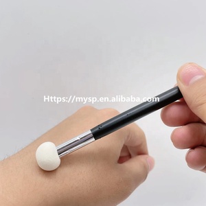 Brocha redonda para base de maquillaje, corrector, esponja, aplicador para cejas, Trio, novedad - Product Image 4