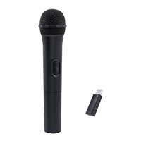 Honcam 2.4G kablosuz mikrofon için profesyonel PS5 Xbox One için 25ms düşük gecikme oyun mikrofon Nintendo anahtarı için OLED KTV / PC