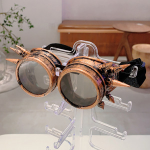 แว่นกันแดดแฟชั่นสำหรับผู้ชายและผู้หญิง, แว่นตาแนวสตีมพังค์ - Product Image 4