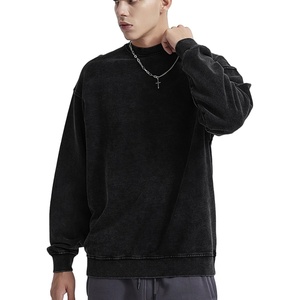 เสื้อฮู้ดดี้และเสื้อสเวตเชิ้ตทรงปกติสไตล์วินเทจสำหรับผู้ชายและผู้หญิง ผลิตตามแบบ ODM สำหรับฤดูใบไม้ร่วง ทำจากโพลีเอสเตอร์/คอตตอน สตรีทแวร์ - Product Image 6