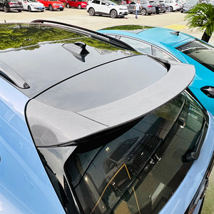 Volkswagen Rear Spoiler ABS Carbon Fiber Texture Ducktail Trunk Wing For Tiguan MK3 R-Line Standard Version - Product Image 2