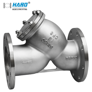 Y filtro tubazione in acciaio inox Y-tipo filtro conduttura PN16 a PN160-filtro flangia filtro industriale per acqua olio Gas CF8 <span class=keywords><strong>CF8M</strong></span> - Product Image 3