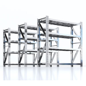 맞춤형 스테인레스 스틸 보관 선반 주방 선반 금속 보관 랙 - Product Image 5