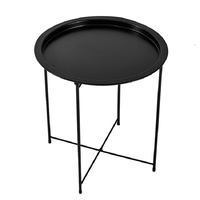 Table basse ronde simple pour salon, décoration d'intérieur, table d'appoint, prix avantageux, fabrication en usine