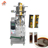 Machine d'emballage automatique VFFS pour sachets de 1 ml à 50 ml, liquides, lait, gelée, sauce, bâtonnets glacés, pour produits alimentaires, avec imprimante de date à ruban