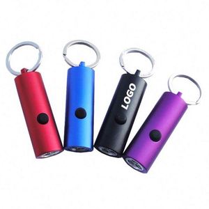 Mini LED Keychain Flashlight-Super Bright Aluminum Alloy Torch White Light Ag3 Battery Outdoor Emergency Promotional Use Custom