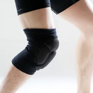 2023 Nieuwe Collectie Spons Anti-Slip Beschermende Ademende Zachte Knie Pad Verdikte Stof Knie Ondersteuning Knie Brace Voor Sport