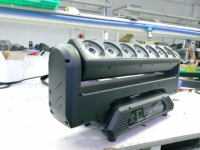 Vente directe en usine, Rotation continue de panoramique/inclinaison LED 7x15W barre de phares mobiles