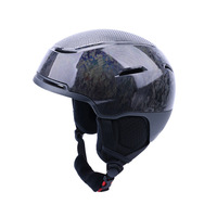 Casque de sécurité de luxe CE approuvé, durable et résistant à l'eau, pour le cyclisme et le ski, avec conception anti-choc, équipement de protection hivernal pour le snowboard