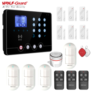Inteligente <span class=keywords><strong>GSM</strong></span> hogar sistema de alarma Hub 4G Tuyasmart <span class=keywords><strong>Gateway</strong></span> pantalla color TFT de alarma con Alexa y google voicecontrol - Product Image 6