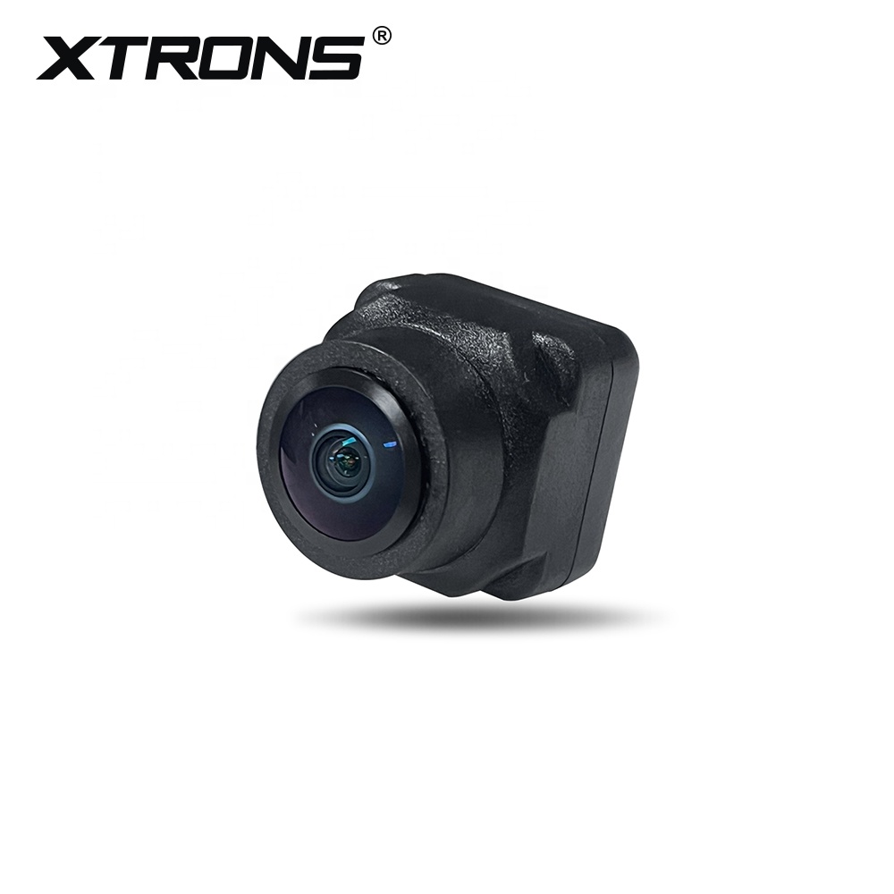 XTRONS Telecamera di retromarcia 1080P AHD con obiettivo regolabile a 360°, impermeabile IP68, sensore CMOS integrato, grandangolo 120°, cancellazione avanzata del rumore per unità principale auto