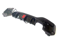 Diffuseur avec lumière LED pour BMW F20 Série 1 Hatchback LCI 15-20, style MP, diffuseur avec lumière