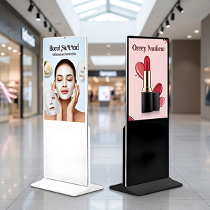Écrans d'affichage numérique verticaux HISEEVIEW, écran LCD de 55 pouces pour intérieur, lecteur publicitaire sur pied avec prise en charge de l'animation - Product Image 1
