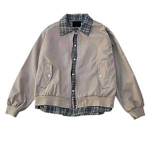 Finch Garments Co. Ltd. Fujian CN Fabricante Personalizado Chaqueta Bomber para Hombre Talla Grande Estilo Japonés de Pana y Poliéster con Patrón Liso - Product Image 6