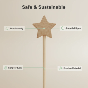 कस्टम इन लकड़ी बीटेक लकड़ी के जादू परी परी राजकुमारी छड़ी लड़की जन्मदिन उपहार - Product Image 4