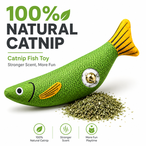 Pet Supplies <b>Toys</b> for Pets Fish Soft Durable <b>Interactive</b> <b>Cat</b> Kicker <b>Toys</b> Fish Shape Catnip Chewing <b>Interactive</b> Movement <b>Toy</b> - Product Image 1