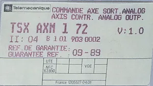 New and in Stock TSXAXM172 TSX SERIES 7 COUPLER AXIS CONTROL 3 INPUT TOR <strong>POU</strong> <strong>PLC</strong>,&amp; PAC Supplier - Product Image 4