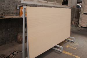 Contreplaqué plaqué d'érable poncé des deux côtés - Contreplaqué PS plaqué, surface plane, mélange de bois de caoutchouc, bois blanc et acacia - Product Image 6