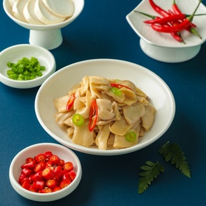 Pleurotus eryngii หมักซอสปรุงรสอร่อยสำหรับมื้ออาหารและสลัด - Product Image 4