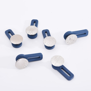Pants Extender <strong>Button</strong> Elastic Waistband <strong>Buttons</strong> for Jeans Waist Extender Metal <strong>Buttons</strong> <strong>No</strong> Sew - Product Image 2