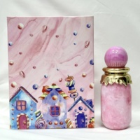 Parfum Concentré Rafraîchissant au Lait, Parfum pour Femme, Vente en Gros Usine, 100ml Rose Bonbon, Exportation Transfrontalière