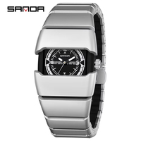 Sanda 9503 2026 Nuevas Llegadas Precios Reloj de Pulsera de Lujo para Hombre Resistente al Agua Manecillas Luminosas Relojes de Cuarzo para Hombre Relojes Montre Homme