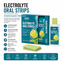 Bandelettes buccales électrolytiques à dissolution rapide OEM – Hydratation rapide et soutien quotidien de l'équilibre minéral – Supplément à dissoudre dans la bouche