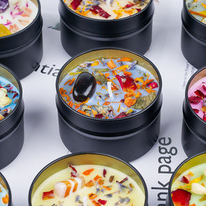 Vela de Arte de lujo para el Día de San Valentín, cristal romántico personalizado, cera de soja perfumada, etiqueta privada personalizada - Product Image 3