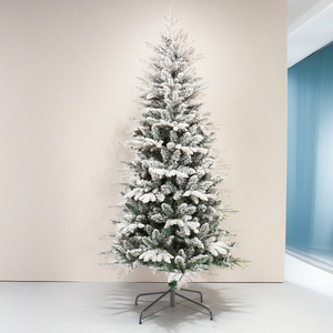 Roter LED Fernbedienungs-Tischkristallbaum 5 Meter Montierbarer <span class=keywords><strong>Balsa</strong></span> Natürlicher Fichten- und Kiefern-Look Rotierender 300cm Weihnachtsbaum mit Beleuchtung Inklusive - Product Image 4