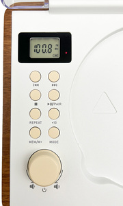 Máy nghe nhạc CD bằng gỗ với Bluetooth, đài FM và Máy nghe nhạc CD chất lượng âm thanh rõ ràng - Product Image 2