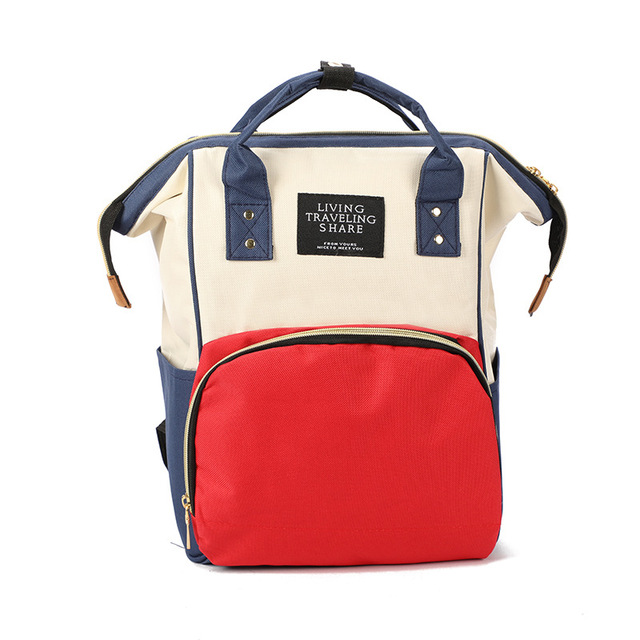Multifunctional Custom Travel Mom Baby Diaper Bag Large Capacity Mummy Backpack Bags
