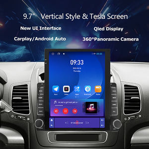 Radio de coche Android con pantalla Tesla de estilo Vertical de 9,7 "para <span class=keywords><strong>Kia</strong></span> <span class=keywords><strong>Sorento</strong></span> 2013 2014 2015 Caraply reproductor Multimedia de navegación <span class=keywords><strong>GPS</strong></span> - Product Image 2