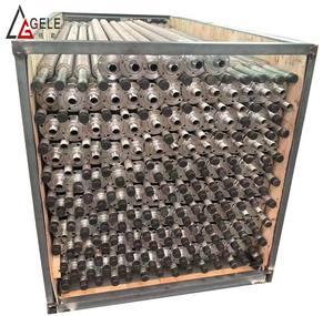 Bobines de chauffage de Tube d'ailette extrudées d'échangeur de chaleur en acier de poêle à <span class=keywords><strong>bois</strong></span> industriel - Product Image 1