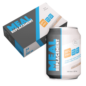 Soins de santé, impression personnalisée du logo, boîte en fer blanc écologique, boisson gazeuse, substitut de repas - Product Image 1