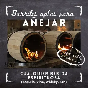 Barril de Roble Grueso de 10 Litros con Grifo para Almacenamiento de Licores, Envase para Alimentos y Bebidas - Product Image 5