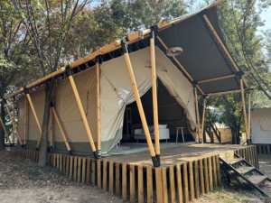 Tenda da <span class=keywords><strong>Glamping</strong></span> di Fabbrica, Casa da Campeggio di Lusso 5x9m, Tenda Safari <span class=keywords><strong>per</strong></span> Resort di Lusso - Product Image 2