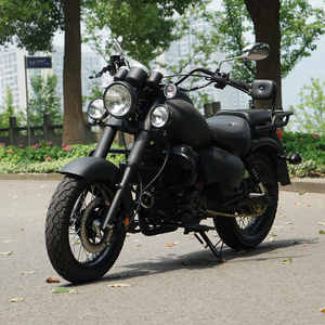Moto sportive rétro chinoise 300cc à refroidissement liquide, moteur puissant à essence - Product Image 4