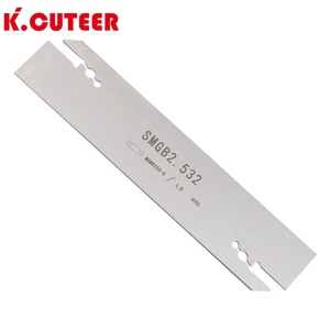 <span class=keywords><strong>Porte</strong></span>-outil de découpe et de rainurage SMGB26 SMGB32, en acier à ressort blanc de haute qualité, série SMGB, pour lames de coupe MGMN300 - Product Image 1