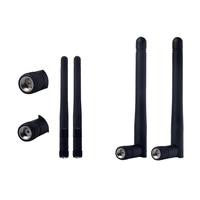 Antennes externes verticales longue portée double bande 2,4 GHz 3dBi pour connecteur mâle pour utilisation extérieure 2,4G/WiFi