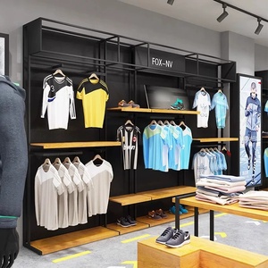 Scaffali Espositivi per <span class=keywords><strong>Negozi</strong></span> di Articoli Sportivi Design per Negozio di <span class=keywords><strong>Abbigliamento</strong></span> <span class=keywords><strong>Sportivo</strong></span> Espositori per <span class=keywords><strong>Abbigliamento</strong></span> Unisex - Product Image 3