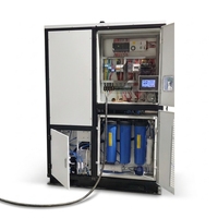 Générateur d'eau atmosphérique 2000L/D avec contrôle PLC et osmose inverse pour usage industriel, agricole, ferme, village, île