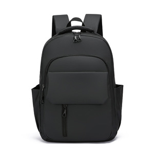2026 Minimalist Gray Laptop <b>Backpack</b> Waterproof Travel Bag Business Commute College School <b>Backpack</b> For Men Women Large Capacity - Product Image 2