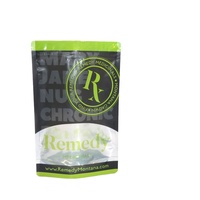 Pochette en plastique à fermeture éclair avec logo personnalisé