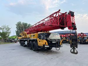 Grue mobile Sany STC1000C7 de 100 tonnes, modèle 2022, moteur Cummins, hauteur de levage maximale de 60 m, flèche jaune et rouge, construction robuste - Product Image 6