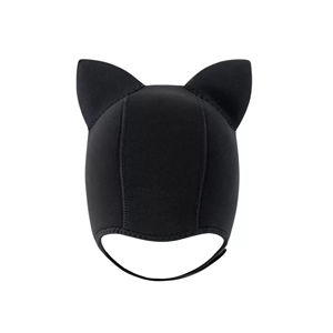Bonnet de bain de plongée en apnée avec protection des oreilles et résistance au froid Caractéristique élastique et durable - Product Image 3