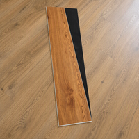 Plancher rigide SPC à système de clic, facile à poser soi-même, imperméable et résistant à l'usure