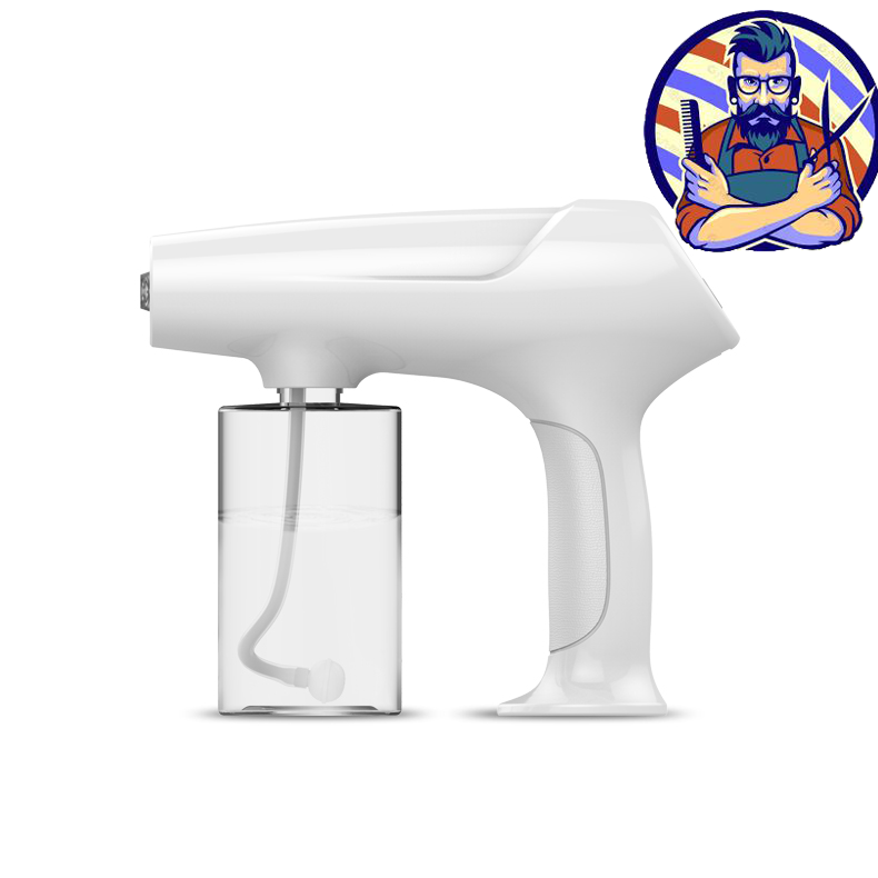 Pistola de pulverización de pelo blanco