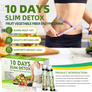 OEM DUOZI Bebida Detox Adelgazante para Pérdida de Peso en 10 Días, Suplementos Alimenticios - Product Image 2